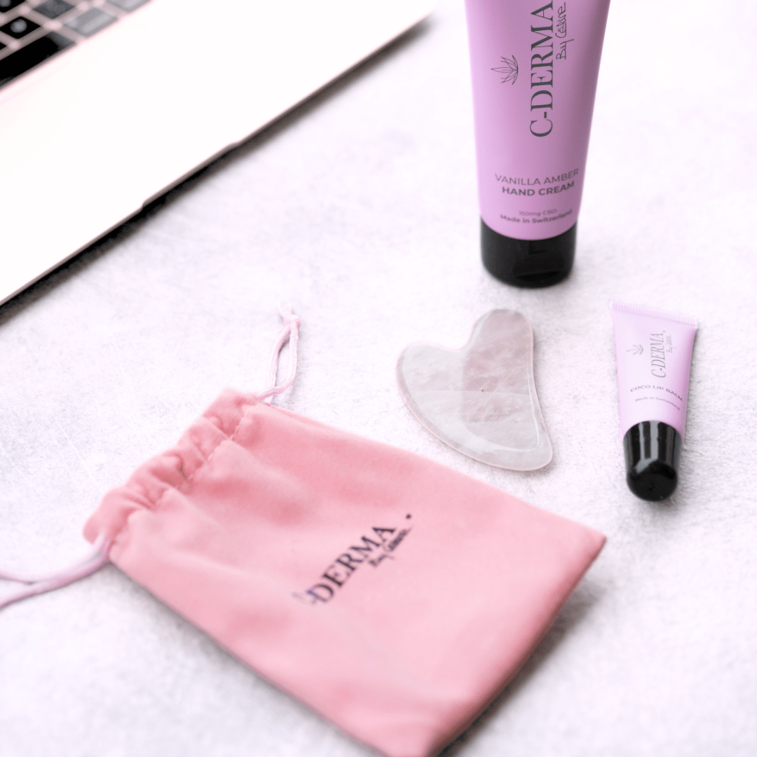 Das C-Derma-Gua-Sha-Gesichtsgerät