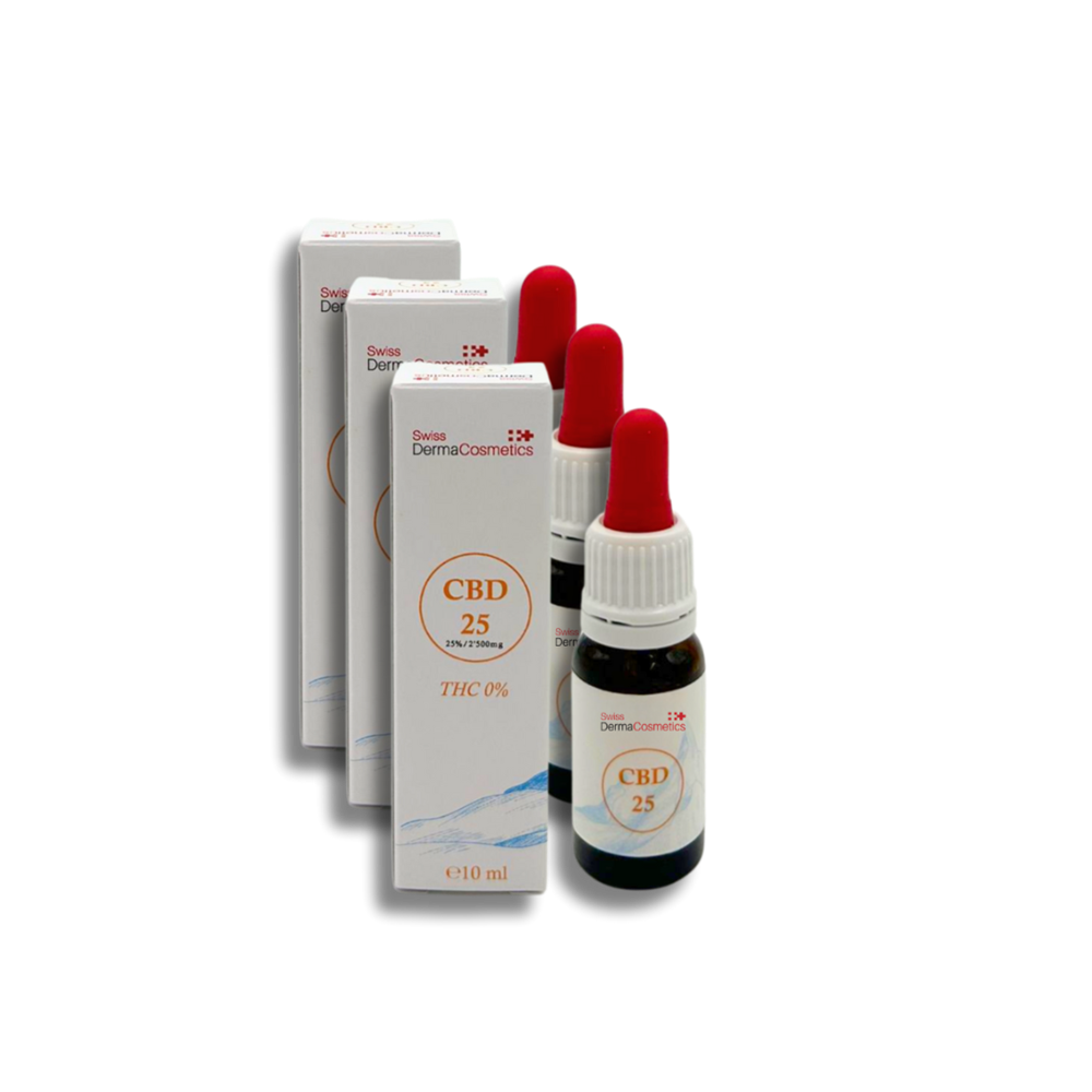 3x CBD &#214;l 25%